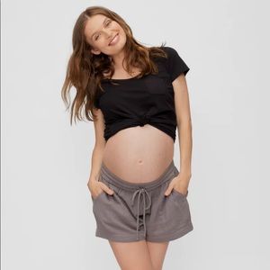 Motherhood Maternity Muslin shorts